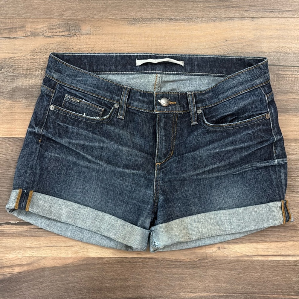 Joe’s Jeans Dark Denim Shorts size 28